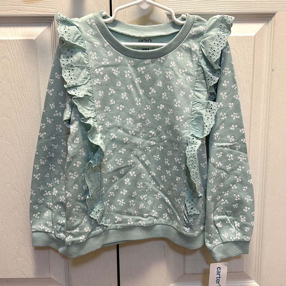 girls light weight crewneck